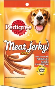 Pedigree Dog Treats Meat Jerky Stix Smoked Salmon Dog Food