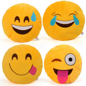 Cortina Smiley Pillow Set Of 4 -007 - 12 cm