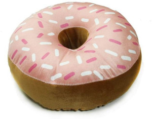 Cosmosgalaxy Doughnut Donut Pillow Pack Of 1 Pink Brown Best Price