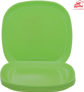 JOY HOME Full Plate Square Green Plate
