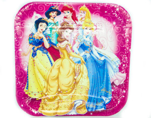 Ziggle Disney Princess Plate Set
