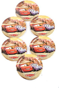 Funcart Cars Party Plate Set