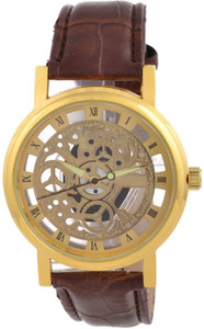 Reiz Analog Transparent Dial Wrist Watch