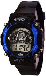 Rokcy Analog Digital Smart Watch Multi Color Dial Sports Watch for Kids Blue