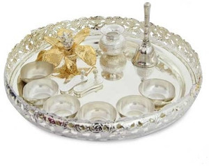 silver thali set for baby