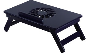 table mate ii heavy duty wood portable laptop table(finish color - purple)