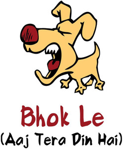Bhok Le Dog Funny A3 Cotton Canvas High Quality Printed Poster - Wall Art Print (Size : 11.7 x 16.5) , For Bedroom , Living Room, Kitchen, Office, Room Canvas Art