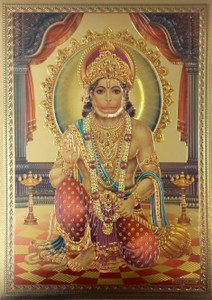 shree hanuman ji golden