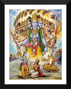 Krishna Virat Roop Wallpapers - Wallpaper Cave