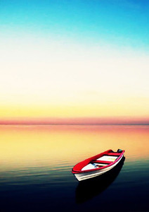 Beautiful Scenery Boat Water A3 Non Tearable High Quality Printed Poster - Wall Art Print (Size : 11.7 X 16.5) , For Bedroom , Living Room, Kitchen, Office, Room Paper Print