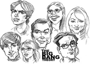 A3 A4 Sizes The Big Bang Theory TV Show Poster or Canvas Art Print