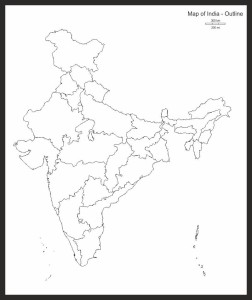 India Map On White Background. India Map Sign. Indian Map Symbol. Flat  Style. Royalty Free SVG, Cliparts, Vectors, and Stock Illustration. Image  173049107.