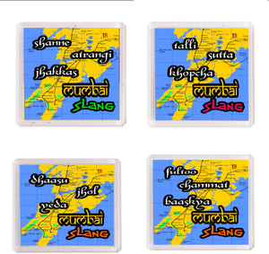 Thoughtroad Mumbai Slang Fridge Magnet