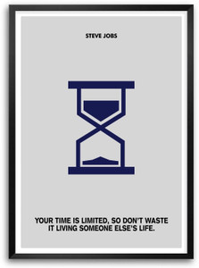 Time Is Limited Steve Jobs Quotes Famous Life Inspiring Framed Paper Time Is Limited Steve Jobs Quotes Famous Life Inspiring Framed Paper Print