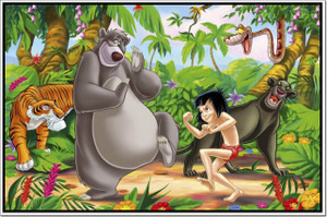 Jungle Book Mowgli Poster Paper Print Animation Cartoons