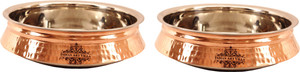 IndianArtVilla Set of 2 Induction Handi Handi 2900 L