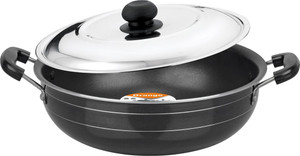 Orange Orange Deep kadai (2.2mm thick) 7.0 Ltrs Kadhai 7 L