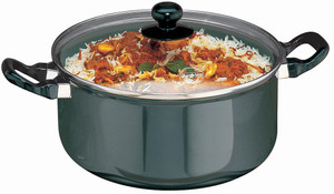 Hawkins Futura Cook-n-Serve with Glass Lid Pot 5 L