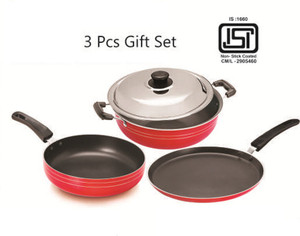 Skyking SK3 Tawa, Kadhai, Pan Set