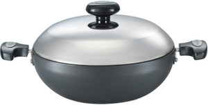 Prestige HA flat base kadhai 240 mm Kadhai 3 L