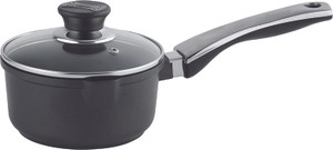 Prestige Omega Diecast Plus Milk with Heat Indicator and Lid Pan 16 cm diameter