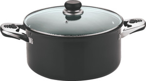 Vinod 24 cm Sauce Pot with Lid Pot 5 L