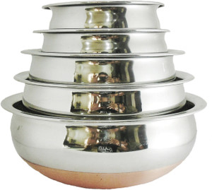Radhey Elegant Copper Bottam Handi 1600 ml L