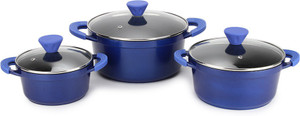 Wonderchef Signature Set Pot 1.250 L, 2.4 L, 4.3 L
