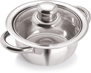Neelam Premier Stainless Steel Conical Sauce pot, 14 cm Pot 1000 L