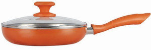 Prestige Ceramic Coated with Glass Lid Pan 28 cm diameter
