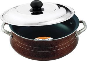 Orange Gravy Pot(10.5 Ltr) (4.0mm) Pot 11 L