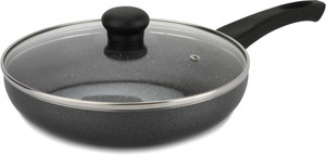 Prestige Omega Deluxe Granite Finish with Lid Pan 24 cm diameter