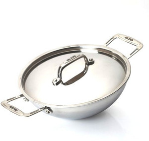 Alda 3 Ply SS Kadai 28 cm Kadhai