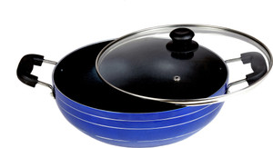 Zolon Non Stick Glass lid Kadhai 3.0 L