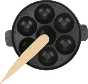 EAZYGRILL Non-Stick 7 Cavity Appam Patra Paniyarakkal