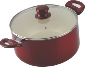 Alda Ceramic Coated Casserole with Lid 2.5 L Pot 2.5 L