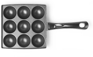 Sumeet Nonstick 3mm Square (Appam Patra) 9 Pcs