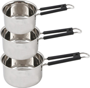 Praylady Wired Handle Sauce Pan 17 cm, 18 cm, 20 cm diameter