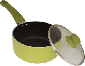 Uniqraft Green Pan 18 cm diameter