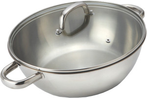 Alda Wok with Lid Kadhai