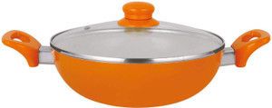 Nirlon CERAMIC DEEP KADHAI WITH LID Kadhai 3 LTR L