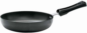 Hawkins Futura Hard Anodized Frying Pan 220 mm Rounded Sides Pan 22 cm diameter