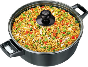 Hawkins Futura Cook-n-Serve with Glass Lid Pot 3 L