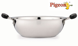 Pigeon Triply Without Lid Kadhai 0.5 L
