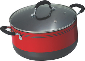 Alda HA Painted Casserole with Glass Lid Pot 2.5 L