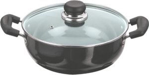 Vinod 20 cm Deep Kadhai with Lid Kadhai