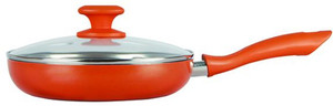 Prestige Ceramic Coated with Glass Lid Pan 24 cm diameter
