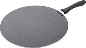 Classic Grey Marbal Coating Aluminium Non Stick Flat Tawa 36 cm diameter