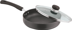 Vinod 22 cm Deep Fry Pan with Lid Pan