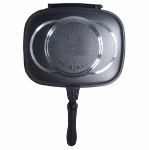 Wonder World ™ Dessini cook,fry pan,non-stick pan,Handy Frying Pan,Double Side Grill Pan 32cm Pan 32 cm diameter